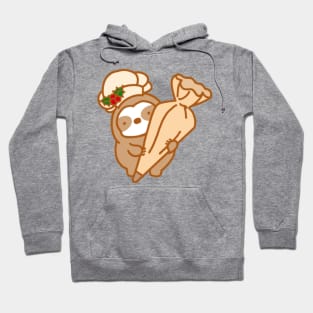 Cute Baker Sloth Hoodie